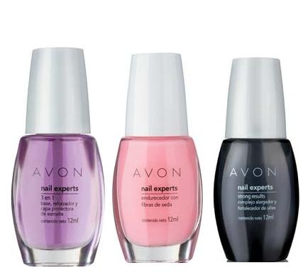 Nail experts endurecedor con fibras de seda, 3 en 1 reforzador capa protectora de esmalte y strong results